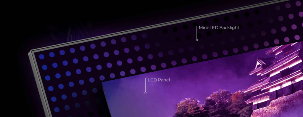 O que é a tecnologia MiniLED presente no monitor AG274QZM da AOC? 2 O que é a tecnologia MiniLED presente no monitor AG274QZM da AOC? miniled aoc