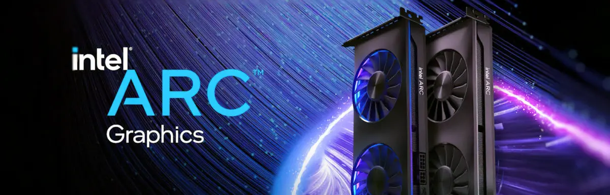 Vazamento de GPU Intel Arc mostra GPU misteriosa com PCIe 5.0 x16: será a B770? INTEL ARC GPU HERO 1 e1679654747408 1200x384 1.jpg