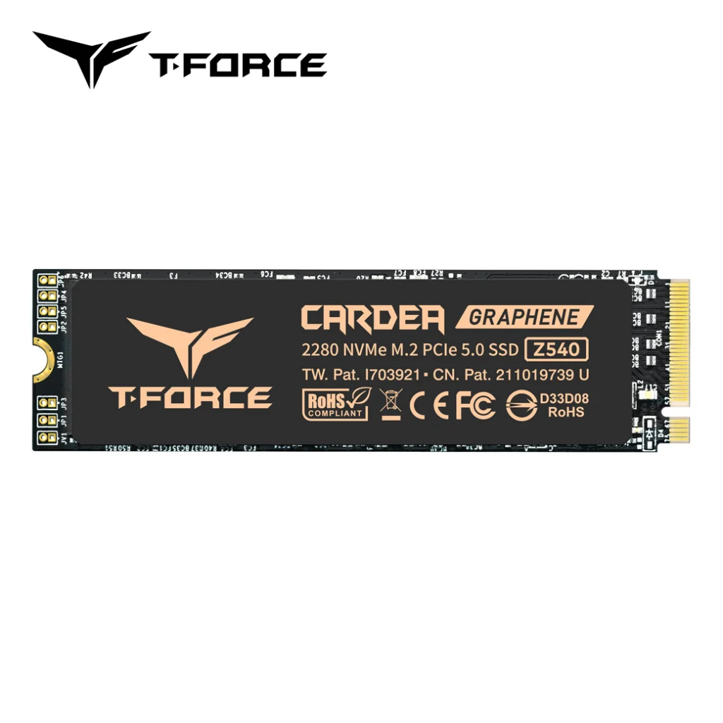 TEAM GROUP apresenta SSD T-FORCE CARDEA Z540 M.2 PCIe 5.0 2 TEAM GROUP apresenta SSD T-FORCE CARDEA Z540 M.2 PCIe 5.0 team group T FORCE CARDEA Z540