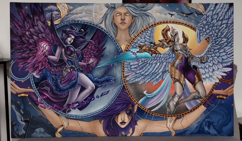Fã de League of Legends mostra talento em pinturas de campeões Capa 920 × 480 px 820 × 480 px 1.png
