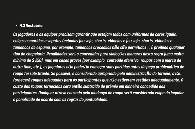 CS:GO: ESL proíbe uso de Crocs em campeonatos 2 CS:GO: ESL proíbe uso de Crocs em campeonatos Capa 800 × 533 px 11.png