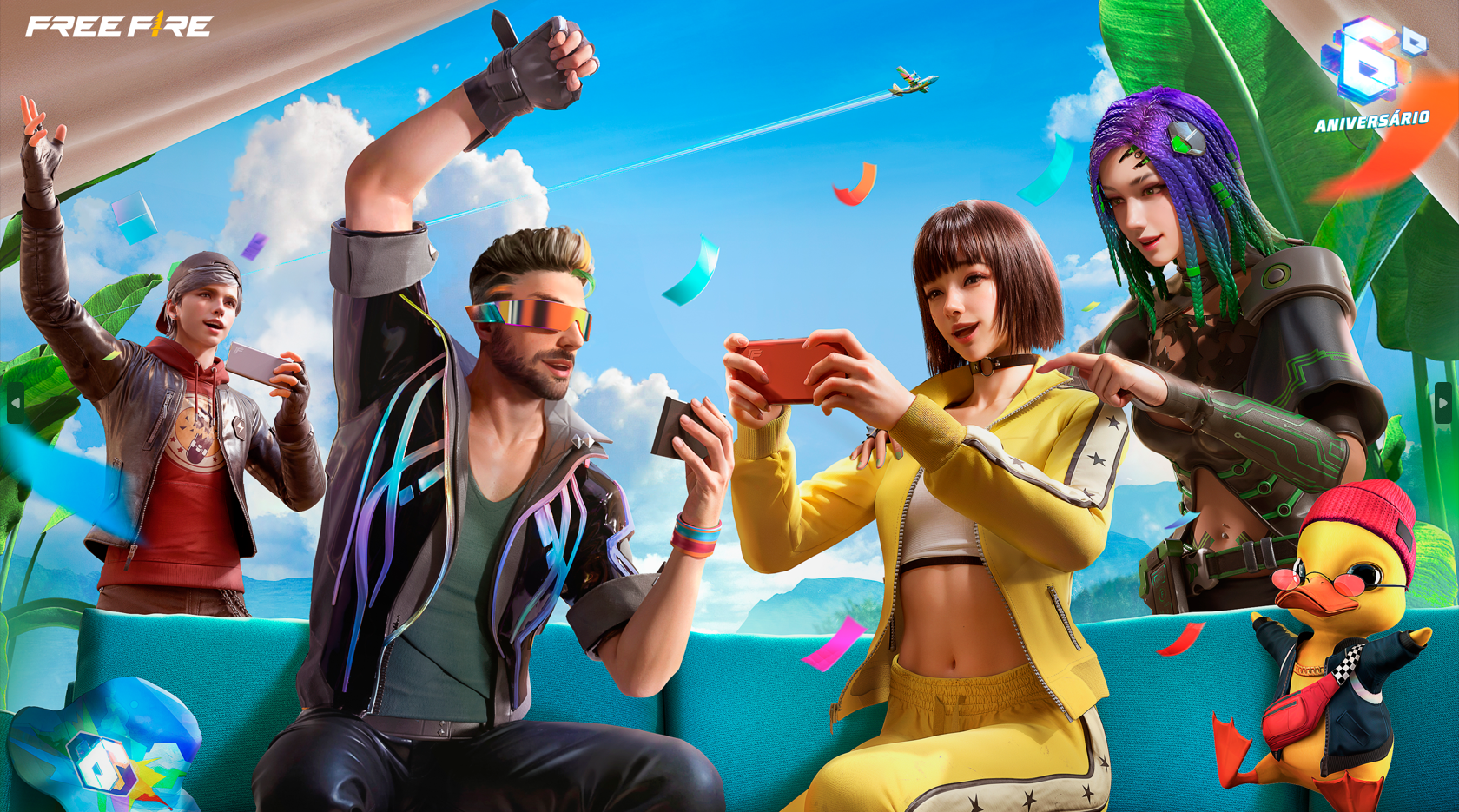 Garena celebra aniversário do Free Fire com bolo na LBFF unnamed 4.png