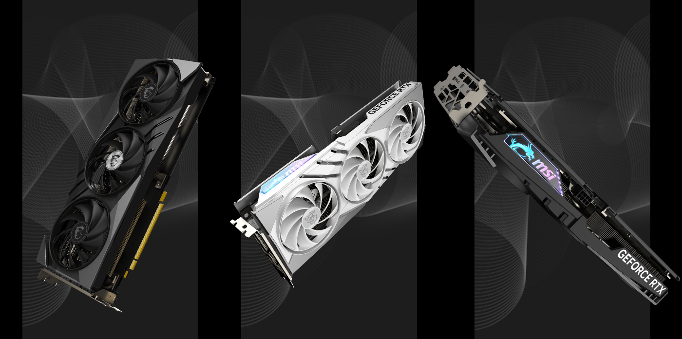 Gigante diz que NVIDIA não consegue atender à demanda MSI GeForce RTX 4000 GAMING SLIM Series black white.png