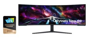 Samsung revela monitor Odyssey Neo G9, primeiro monitor Dual UHD Odyssey Neo G9 Dual UHD Gaming Monitor Main1