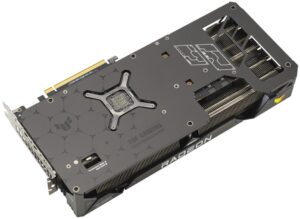 ASUS anuncia novas GPUs AMD Radeon RX 7800 XT e Radeon RX 7700 XT da TUF Gaming TUF Gaming AMD Radeon RX 7800 XT Radeon RX 7700 XT GPU backplate