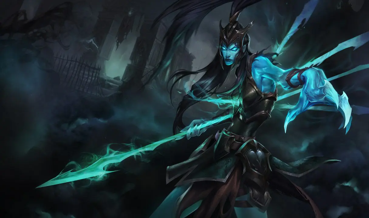 Os cinco campeões menos escolhidos no League of Legends 3 Os cinco campeões menos escolhidos no League of Legends Kalista 0.jpg