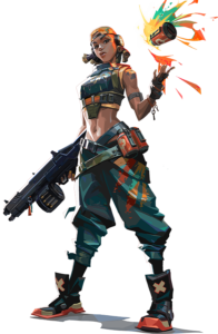 VALORANT: Os agentes mais usados no Champions 4 VALORANT: Os agentes mais usados no Champions Raze Full body