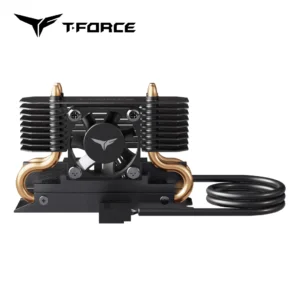 TEAMGROUP revela cooler de SSD T-FORCE DARK AirFlow I e ventoinhas RT-X120 ARGB T FORCE DARK AirFlow I SSD Cooler