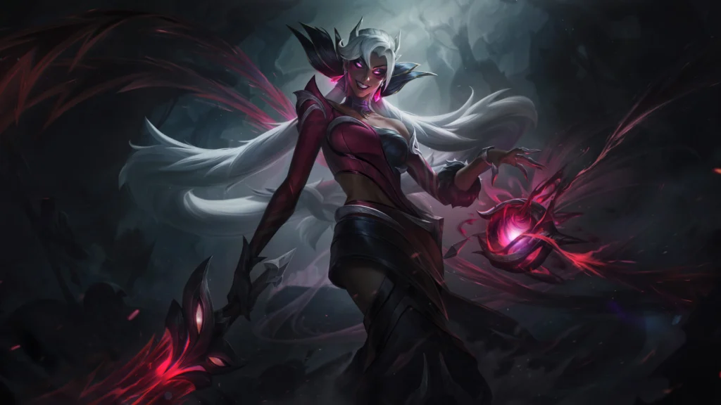 LoL: Os 5 melhores atiradores do meta 6 LoL: Os 5 melhores atiradores do meta 101023 Coven Nilah Splash