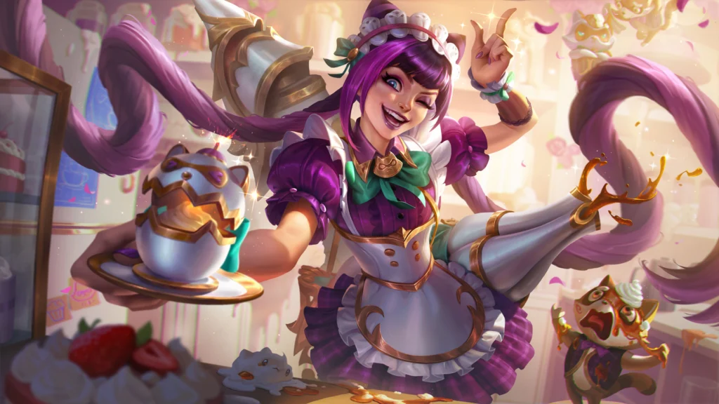 LoL: Confira os 5 melhores atiradores do meta 6 LoL: Confira os 5 melhores atiradores do meta Cafe Cuties Jinx Final