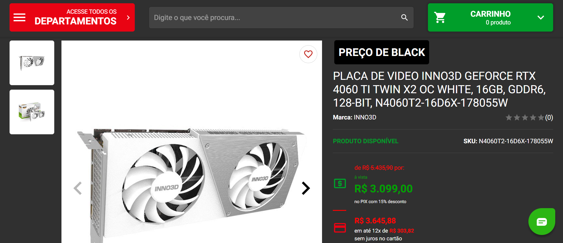 Ofertas imperdíveis em placas de vídeo NVIDIA na Black Friday 2023 5 RTX 4060 Ti