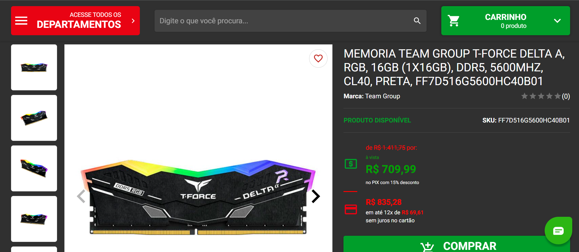 TeamGroup T-Force Delta A