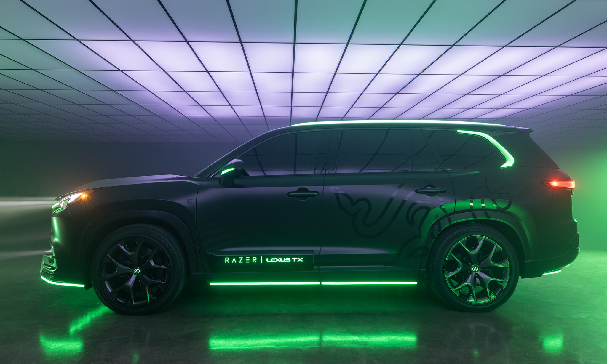 CES 2024 Razer e Lexus revelam carro gamer construído em parceria