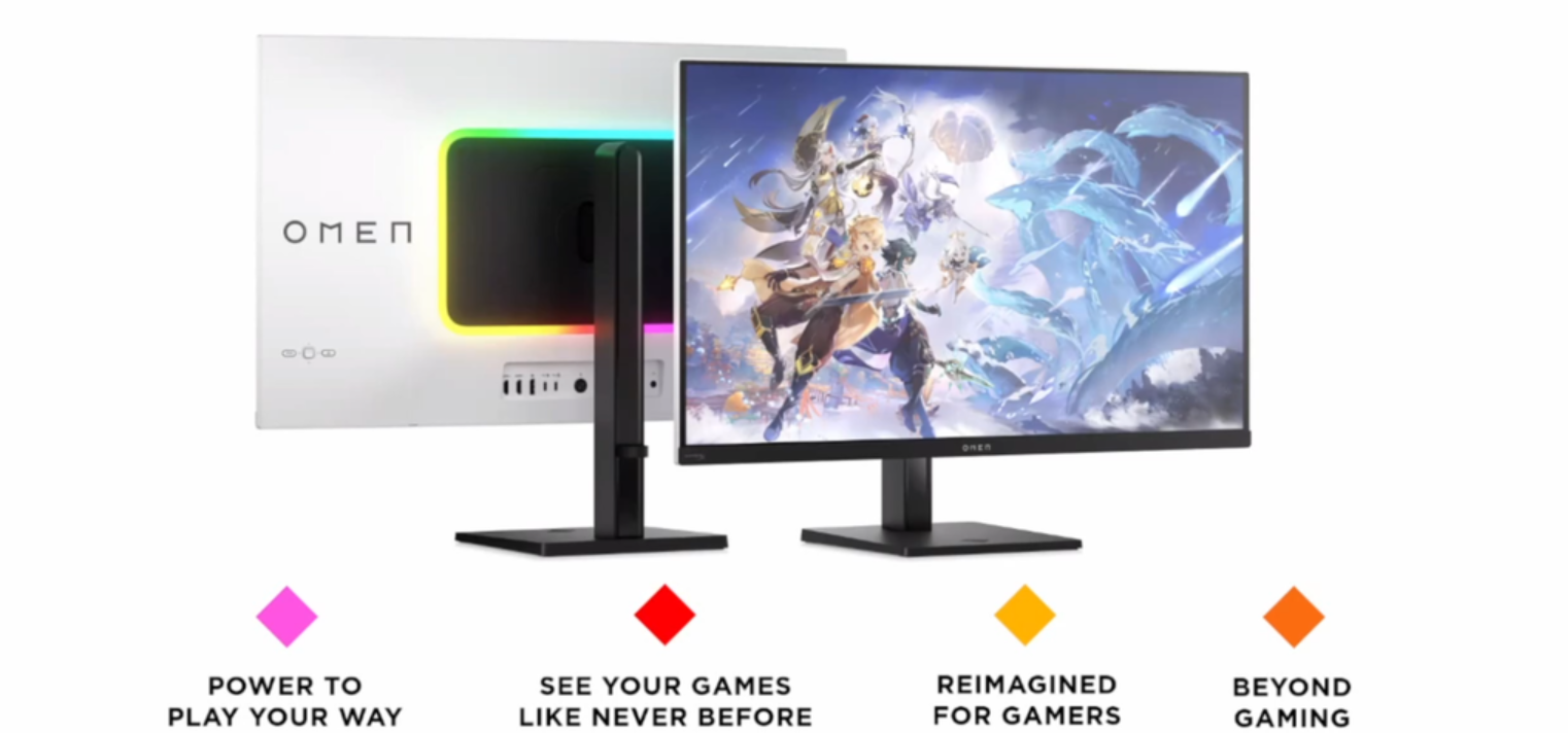 HP revela monitor gamer QD-OLED 4K com 240Hz na CES 2024 2 HP