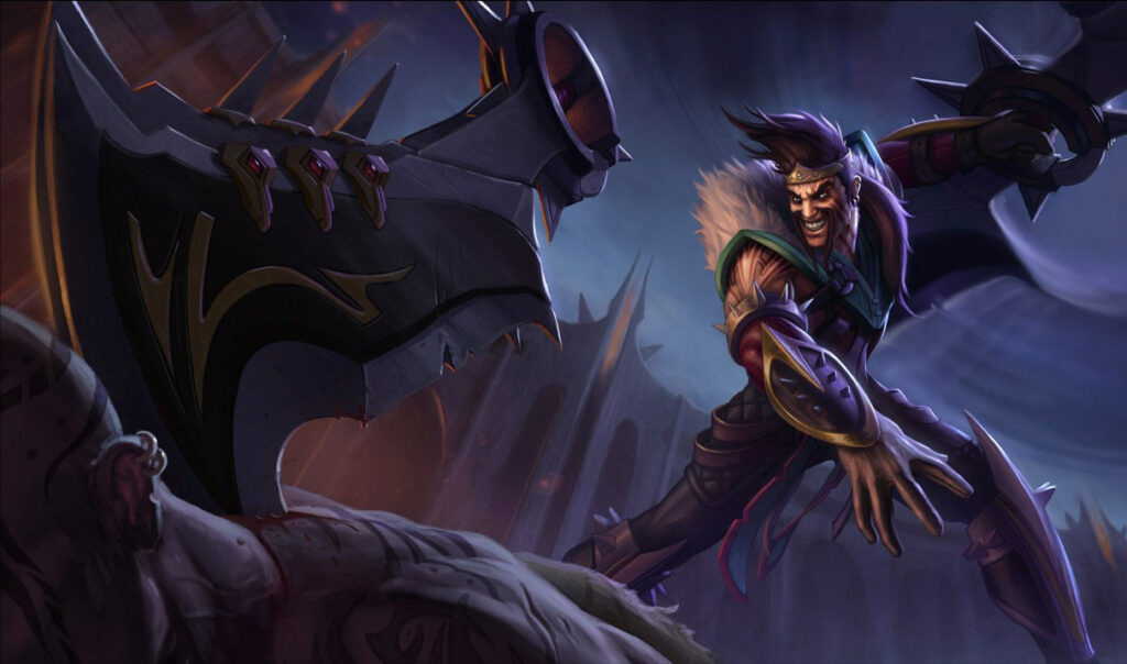 LoL: Qual campeão conseguiu se tornar musculoso de forma mais natural? 2 LoL: Qual campeão conseguiu se tornar musculoso de forma mais natural? Draven 0