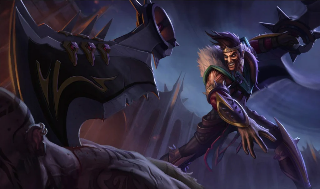LoL: Qual campeão conseguiu se tornar musculoso de forma mais natural? 2 LoL: Qual campeão conseguiu se tornar musculoso de forma mais natural? Draven 0