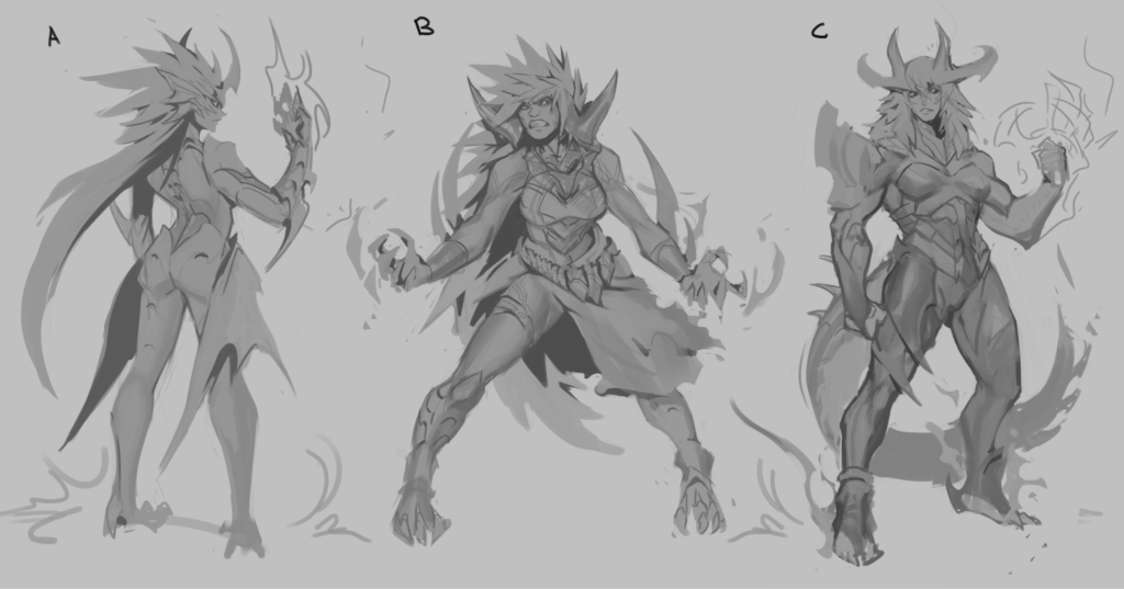 LoL: Riot mostra desenho de atualização visual de Shyvana imagem 2024 01 08 191315324