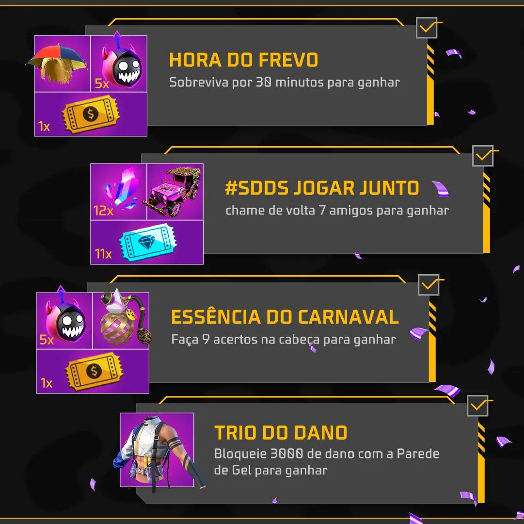 Carnaval no Free Fire: Bloco da Patroa traz skins temáticas 3 Carnaval no Free Fire: Bloco da Patroa traz skins temáticas 425492969 702389318742940 7870062707281350068 n.jpg