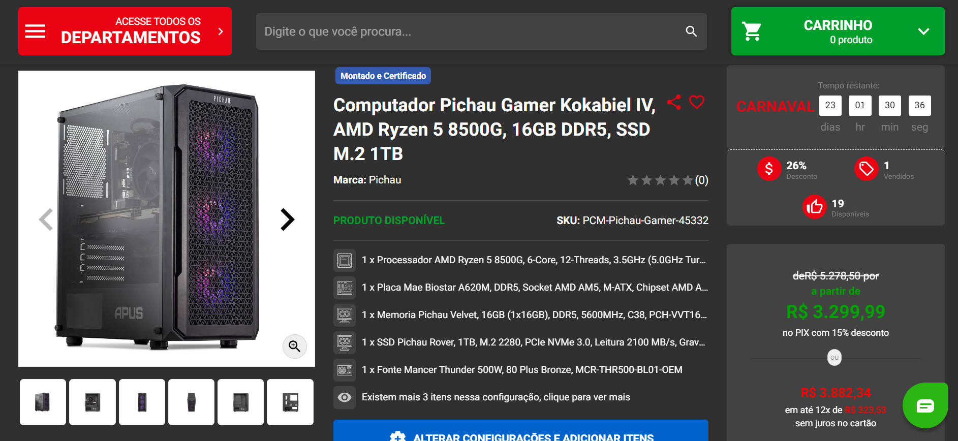 Cinco PCs gamer já montados para ficar de olho em 2024 2 PC Gamer