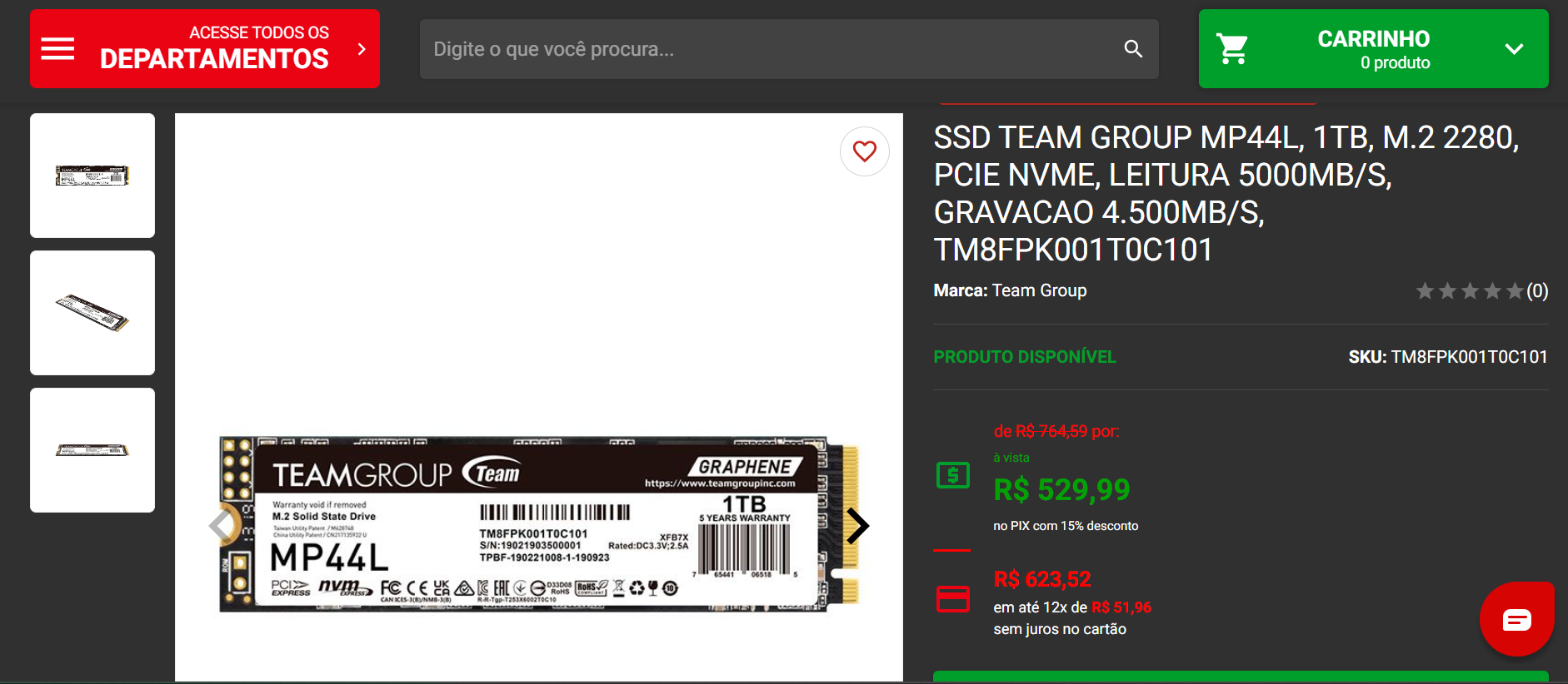 SSDs TeamGroup em promoção na Pichau: confira opções 4 TeamGroup