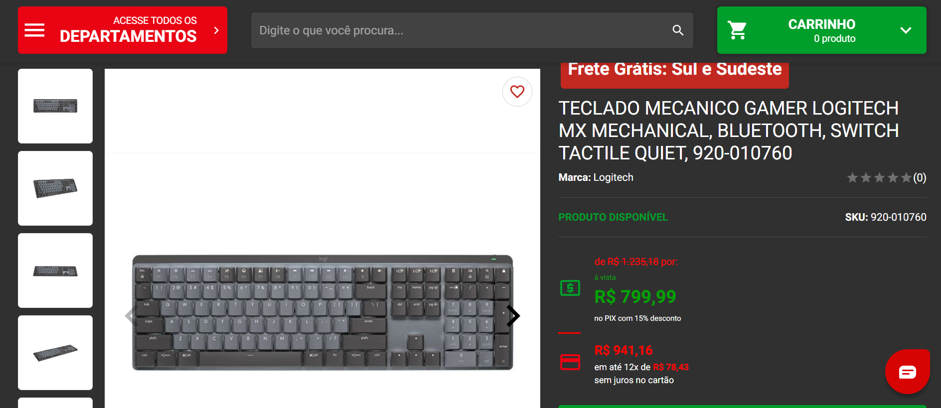 Conheça o Logitech MX Mechanical: teclado bluetooth de alta qualidade 2 Logitech