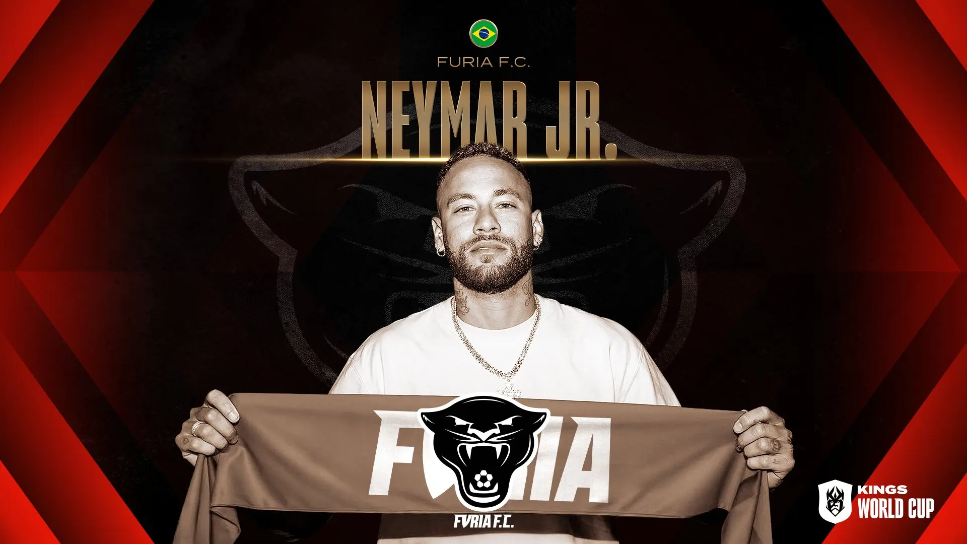 FURIA anuncia equipe com Falcão e o Estagiário para Fut 7 2 FURIA anuncia equipe com Falcão e o Estagiário para Fut 7 neymar.jpg