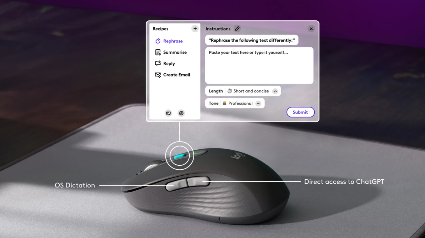 Logitech explora conceito de "mouse para sempre": inovação e sustentabilidade 3 Logitech