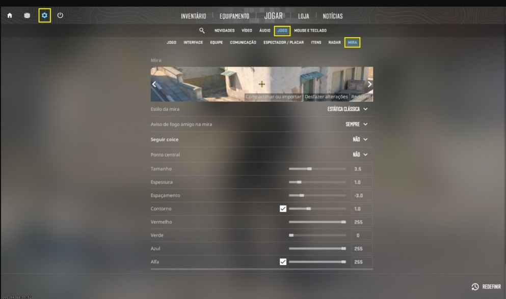 Mira no CS2: como configurar? IMAGEM 4 1.png