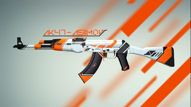 CS2: As 5 skins de AK mais bonitas 2 AK-47 Asiimov
