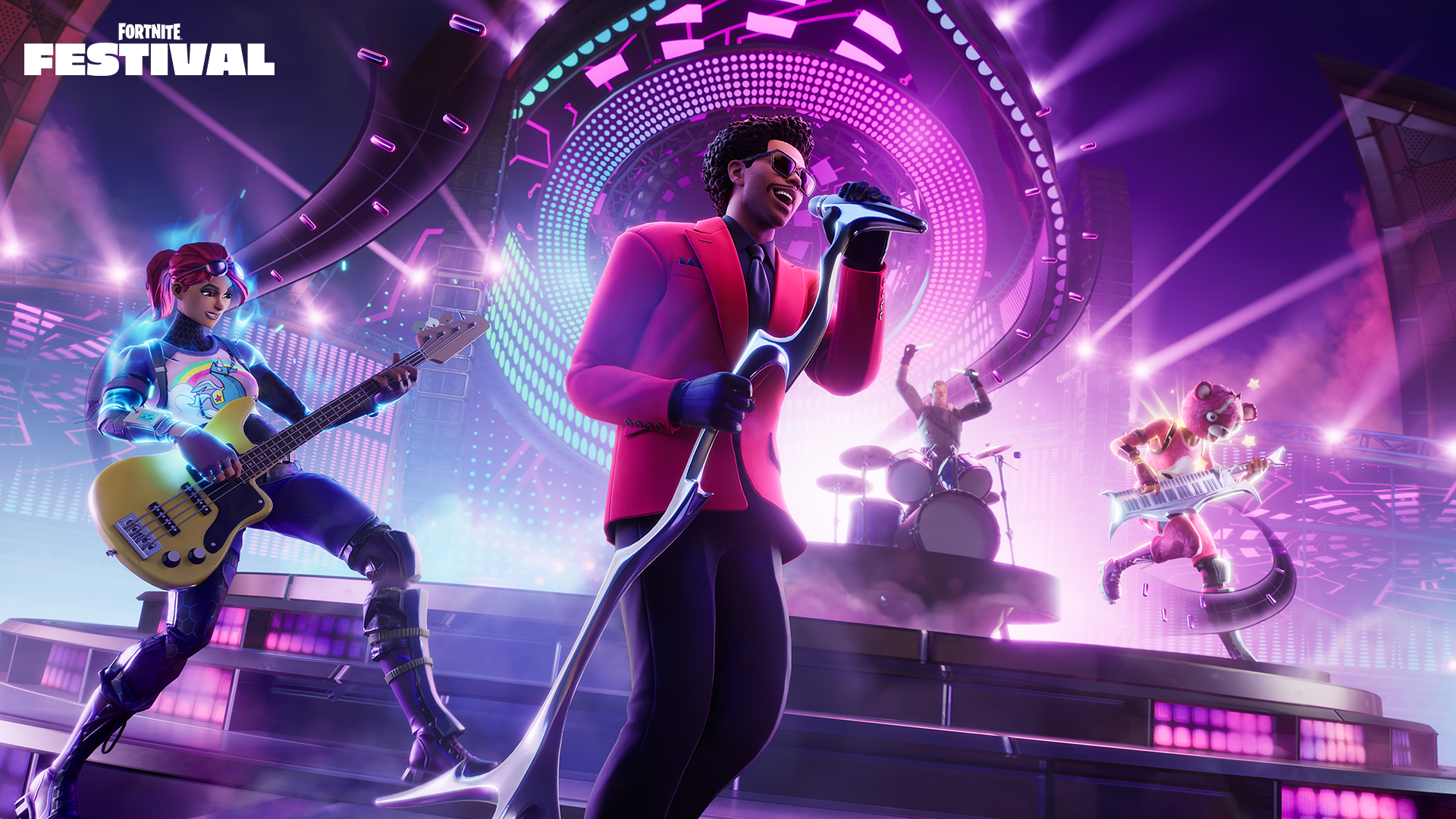 As cinco parcerias musicais que invadiram o Fortnite 5 As cinco parcerias musicais que invadiram o Fortnite fortnite festival season 1 opening night the weeknd social 1920x1080 6d23697242d7.png