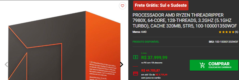 Montamos uma Workstation para Render de mais de R$ 40.000 2 Montamos uma Workstation para Render de mais de R$ 40.000 Captura de tela 2024 07 16 155653.png
