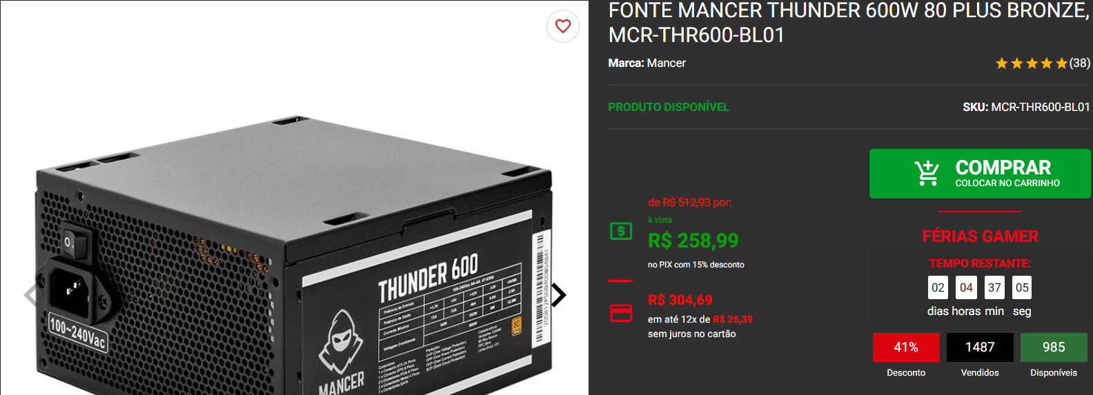 Como montar um setup para aproveitar 100% a RX7700 XT 6 Como montar um setup para aproveitar 100% a RX7700 XT Captura de tela 2024 07 17 130658.png
