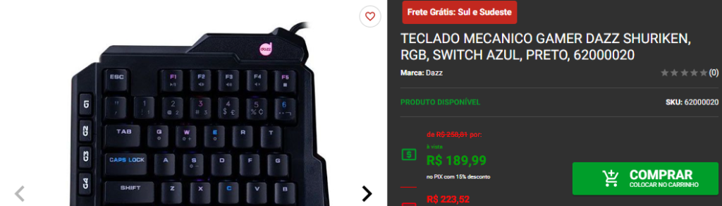 Do Casual ao Competitivo: 5 teclados Blue Switch para todos estilos de jogo Captura de tela 2024 07 23 165850