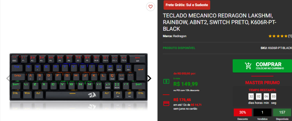 Equilíbrio entre performance e conforto: 3 teclados de switch preto para gamers Captura de tela 2024 07 29 145404
