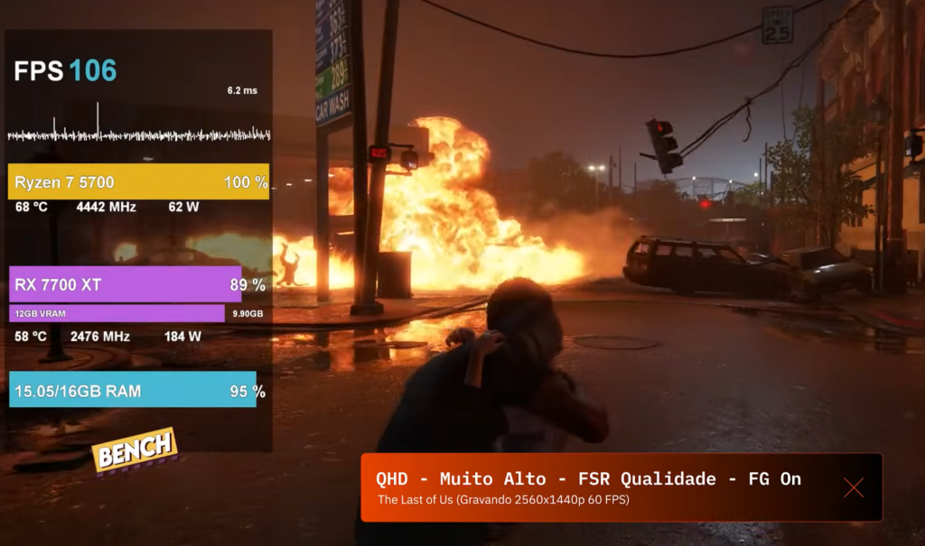 Qual a verdadeira capacidade do AMD Ryzen 7 5700X? Captura de tela 2024 07 29 184142