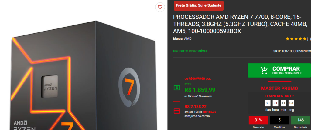 Montamos um PC Gamer para rodar Tudo em Full e Quad HD 2 Montamos um PC Gamer para rodar Tudo em Full e Quad HD Captura de tela 2024 07 31 154902