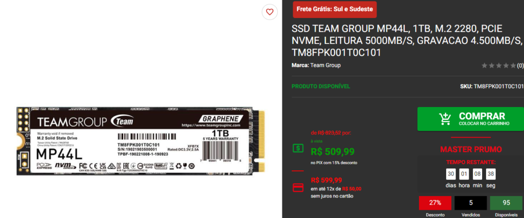 Montamos um PC Gamer para rodar Tudo em Full e Quad HD 6 Montamos um PC Gamer para rodar Tudo em Full e Quad HD Captura de tela 2024 07 31 155126