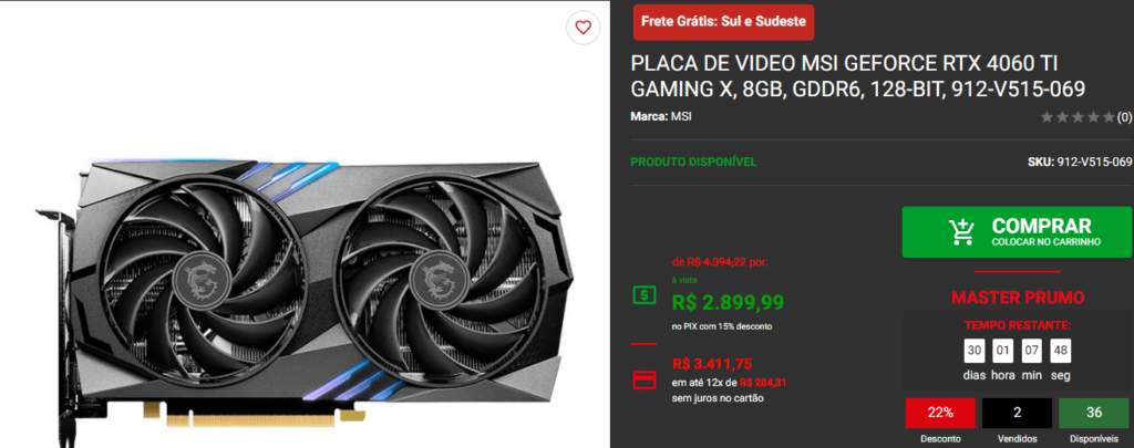 Montamos um PC Gamer para rodar Tudo em Full e Quad HD 5 Montamos um PC Gamer para rodar Tudo em Full e Quad HD Captura de tela 2024 07 31 155216