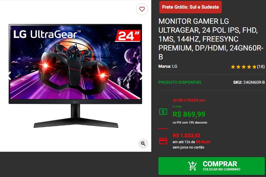 Fluidez e velocidade: 3 monitores 144hz em promoção 1 Fluidez e velocidade: 3 monitores 144hz em promoção Captura de tela 2024 07 31 171552.png