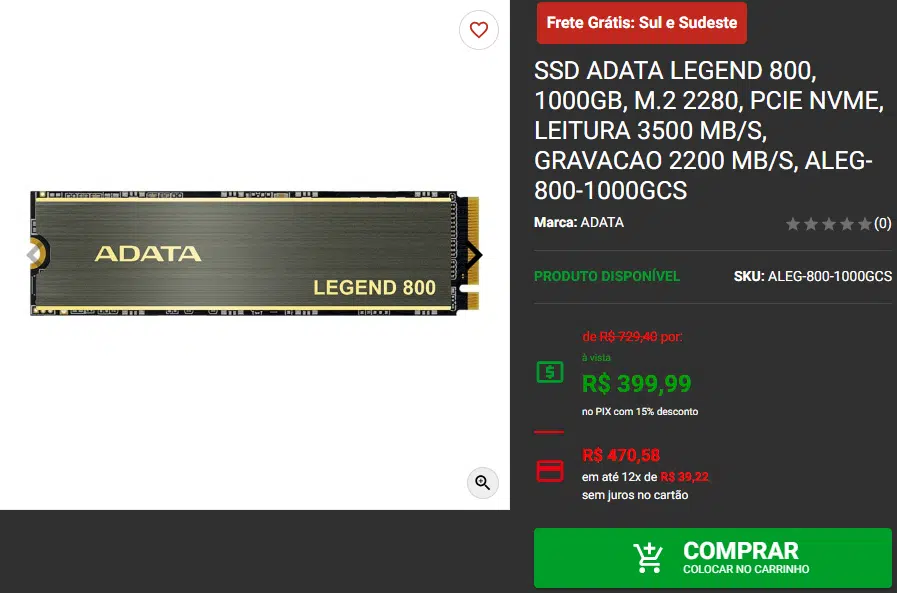 Montamos o PC Gamer ideal que roda tudo por R$5 mil 5 Montamos o PC Gamer ideal que roda tudo por R$5 mil Captura de tela 2024 08 05 181554.png