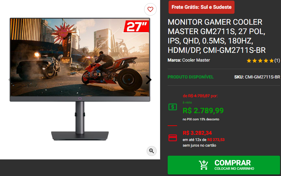 Reflexos Instantâneos: 3 Monitores com Tempo de Resposta Abaixo de 1ms Captura de tela 2024 08 06 172136.png