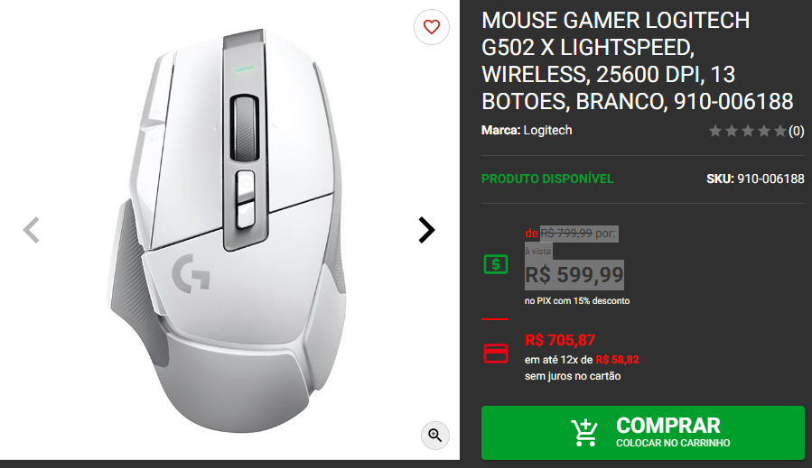 Mouse Gamer: 3 opções sem fio em promoção 4 Mouse Gamer: 3 opções sem fio em promoção Captura de tela 2024 08 08 164402.png