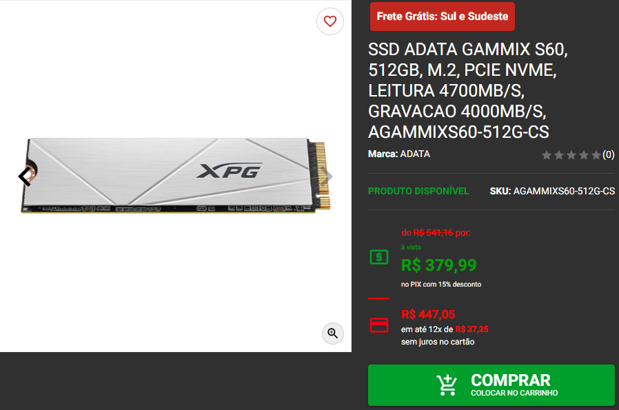 Armazenamento e velocidade: 3 opções de SSD em promoção Captura de tela 2024 08 09 182034.png