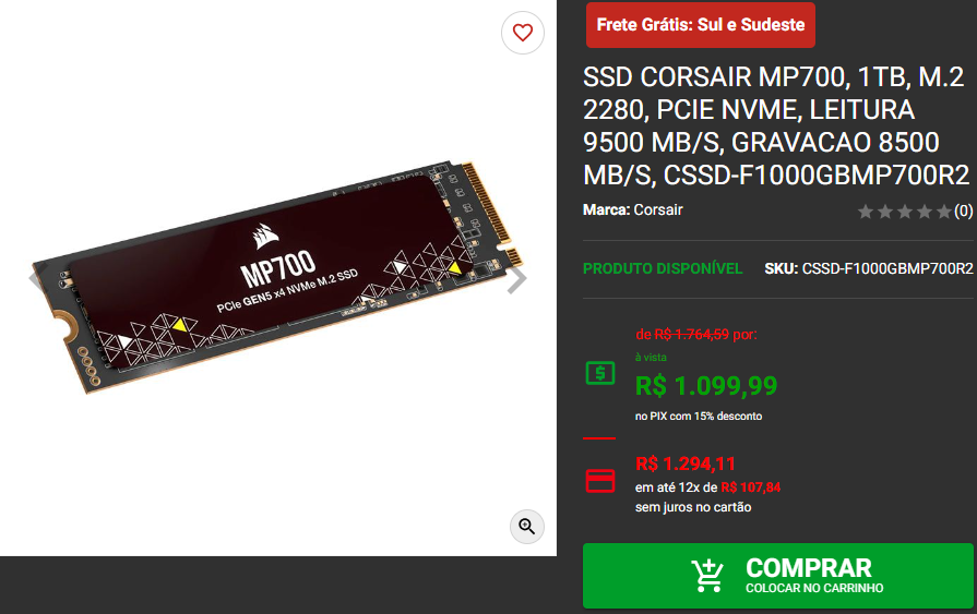 Armazenamento e velocidade: 3 opções de SSD em promoção Captura de tela 2024 08 09 185301.png