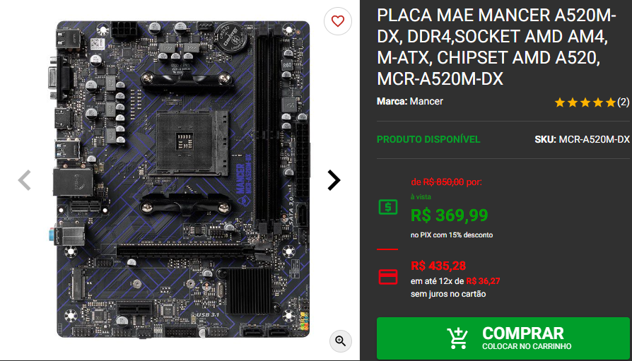 Desafio: Montamos um PC gamer por R$ 2.500 Captura de tela 2024 08 15 140140.png