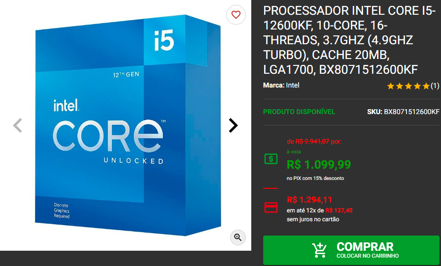 Processador Intel: 3 opções em promoção na Pichau 2 Processador Intel: 3 opções em promoção na Pichau Captura de tela 2024 08 15 165658.png