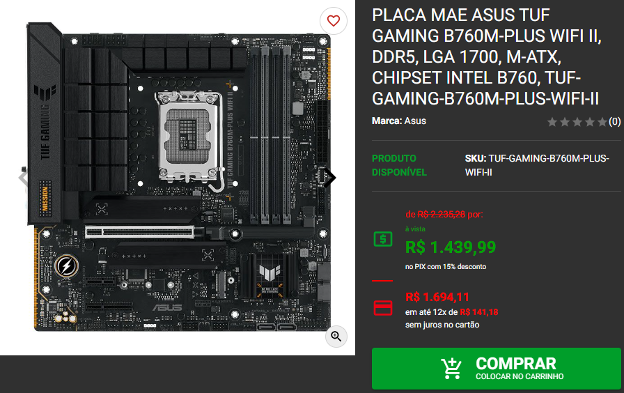 Placa mãe: 3 opções em promoção na Pichau Captura de tela 2024 08 15 174427.png