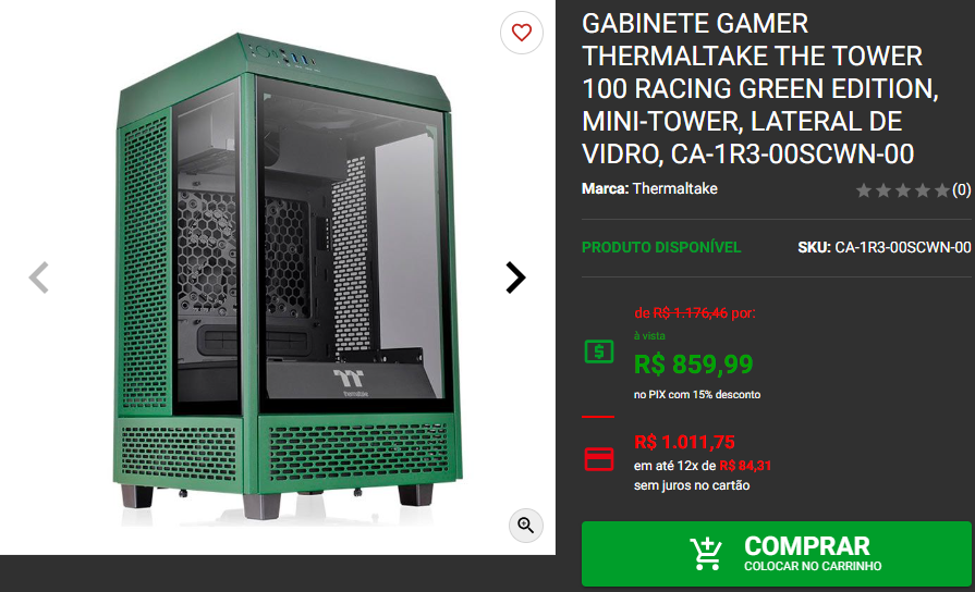 Gabinete Gamer: 3 opções compactas em promoção 3 Gabinete Gamer: 3 opções compactas em promoção Captura de tela 2024 08 16 144226.png
