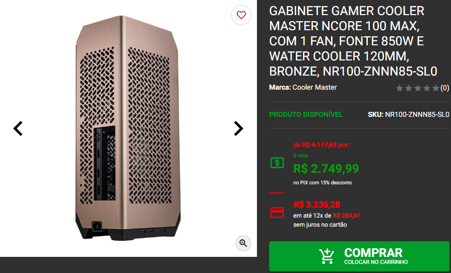 Gabinete Gamer: 3 opções compactas em promoção 4 Gabinete Gamer: 3 opções compactas em promoção Captura de tela 2024 08 16 144845.png