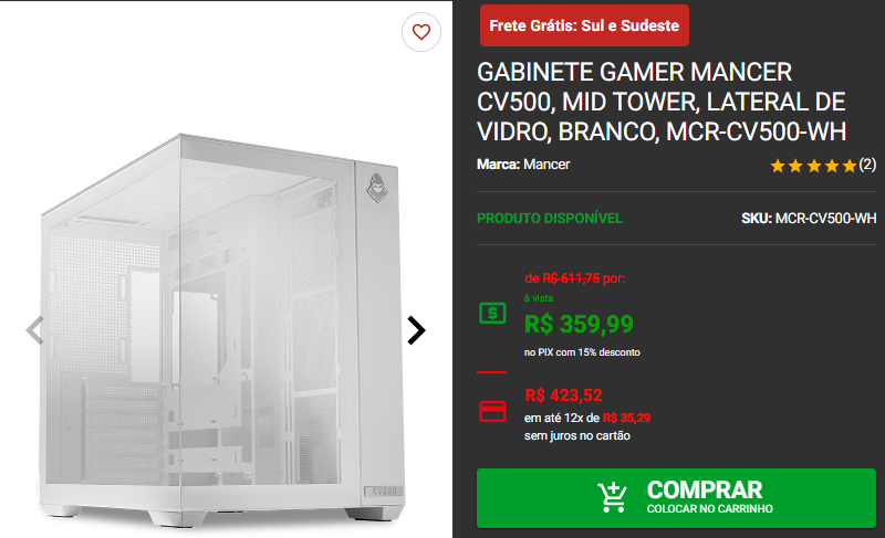 Montamos o primeiro PC Gamer Sem cabos 9 Montamos o primeiro PC Gamer Sem cabos Captura de tela 2024 08 19 171954.png